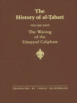 cover image of The History of al-Tabari Volume 26